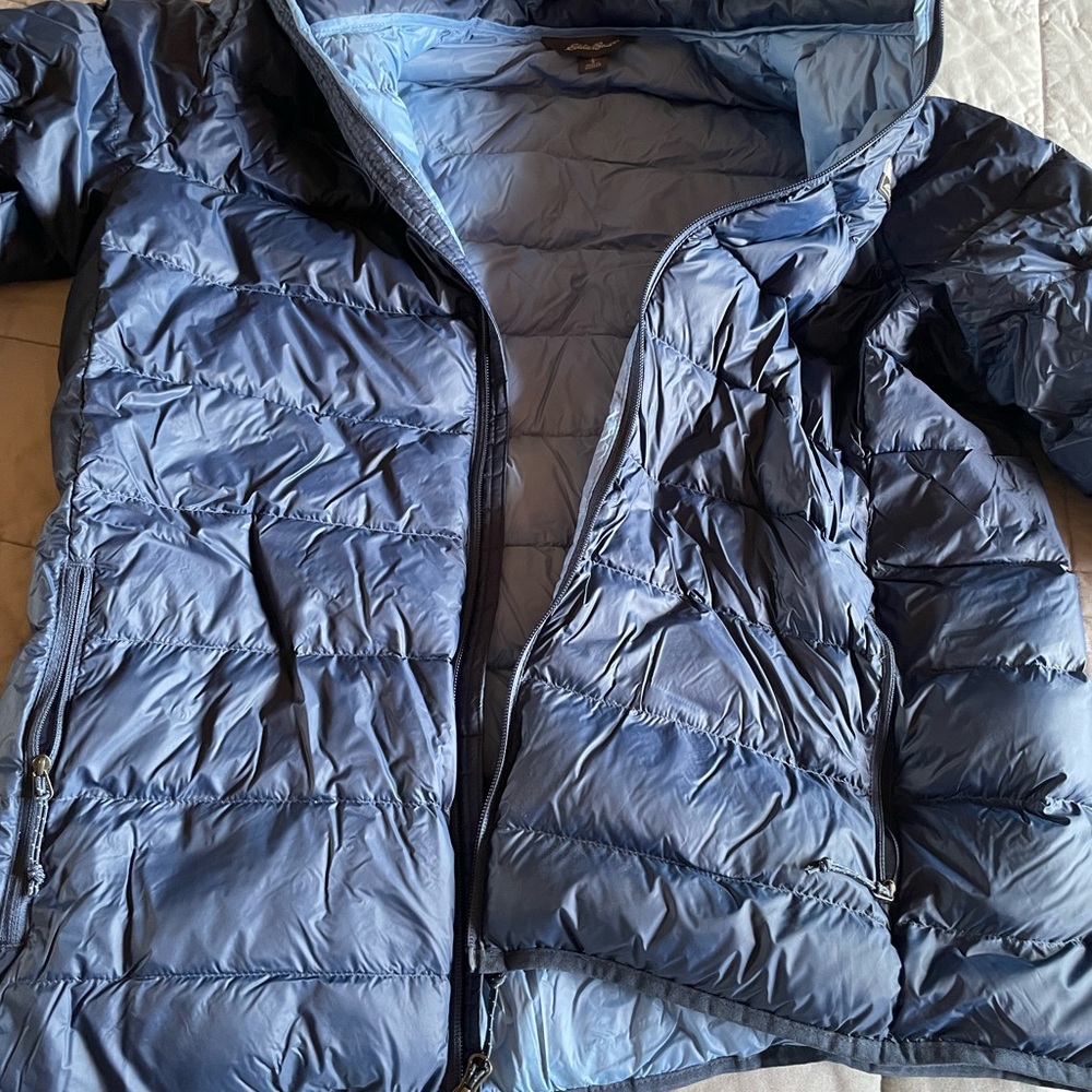 Eddie Bauer Navy Insulated Jacket